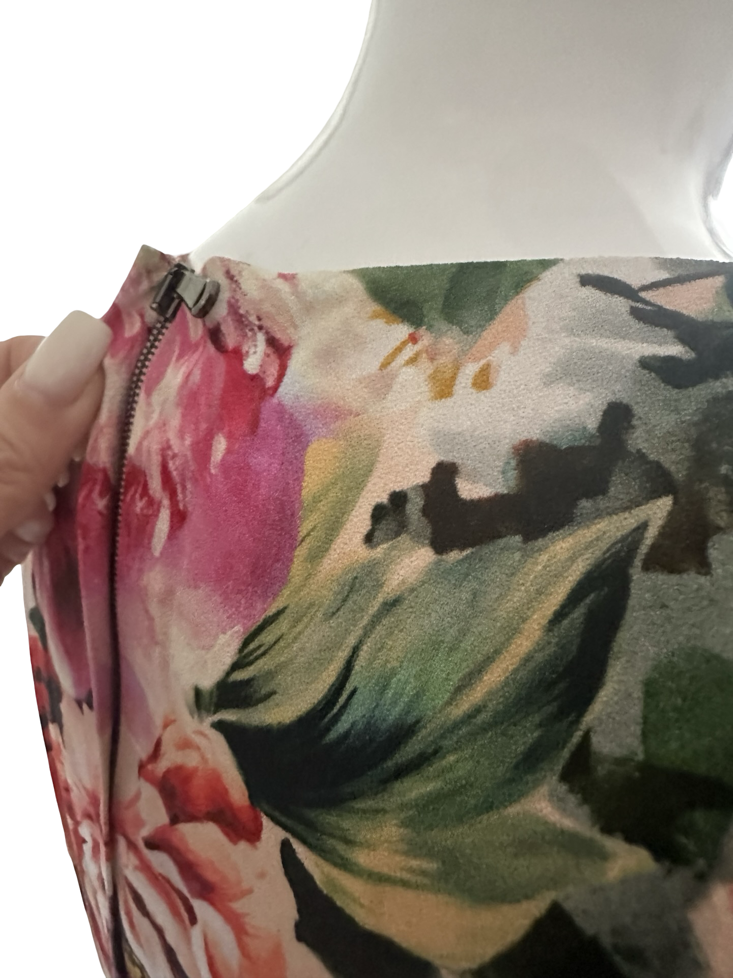 Dolce & Gabbana Floral Silk-Lined Sheath Dress