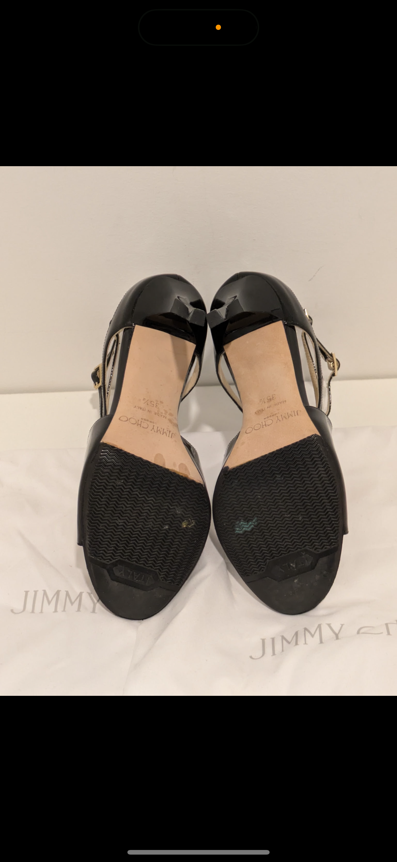 Jimmy Choo “Lang” Patent Leather Heels ✨35.5