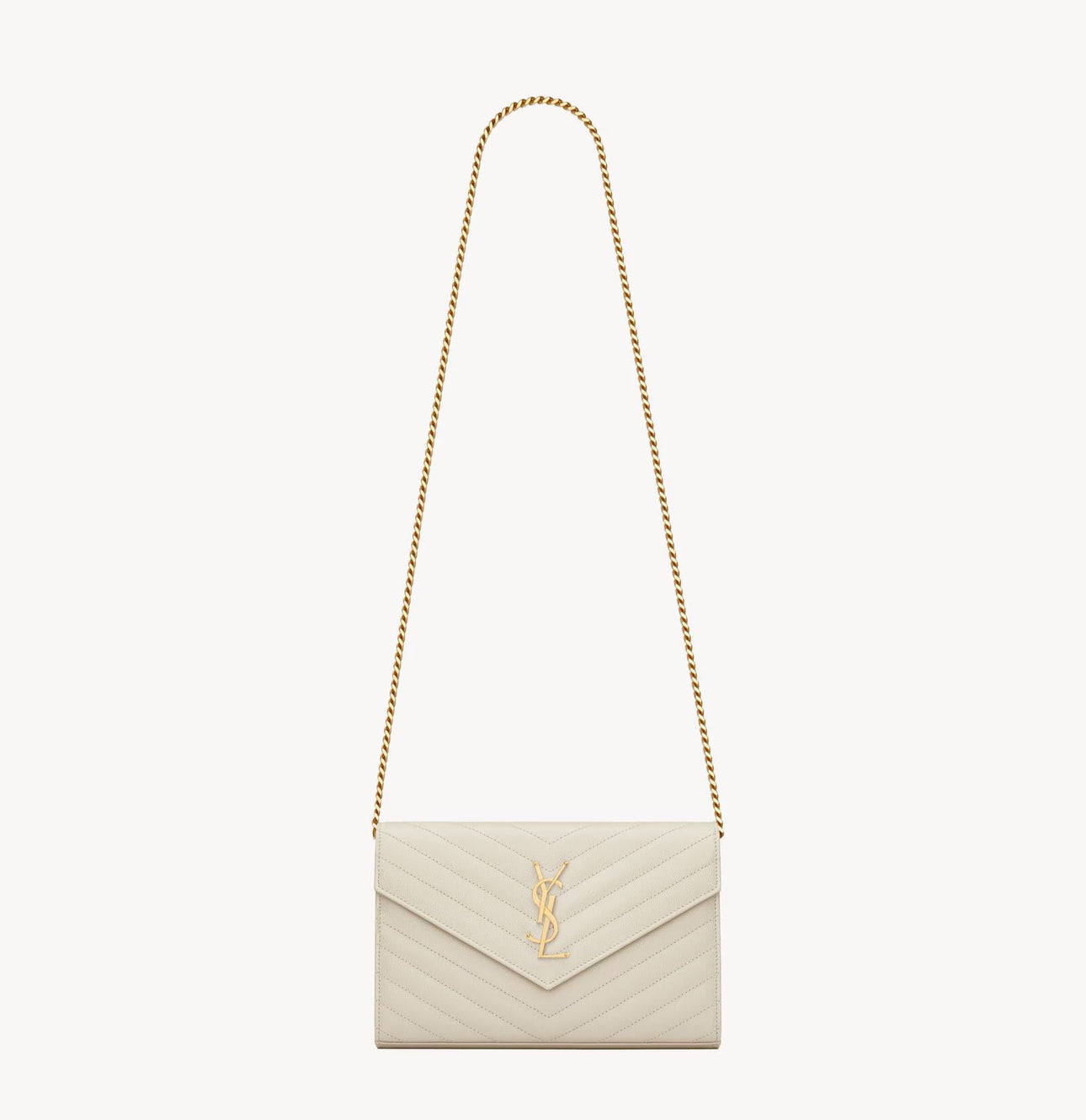 Saint Laurent Classic Cassandre Chain Wallet