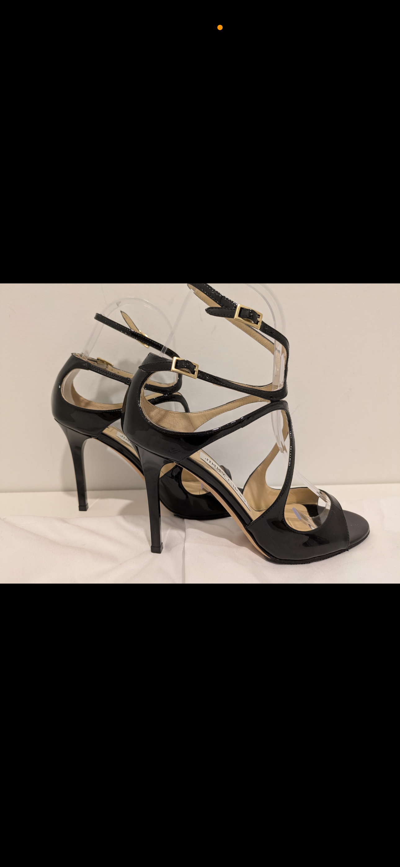 Jimmy Choo “Lang” Patent Leather Heels ✨35.5