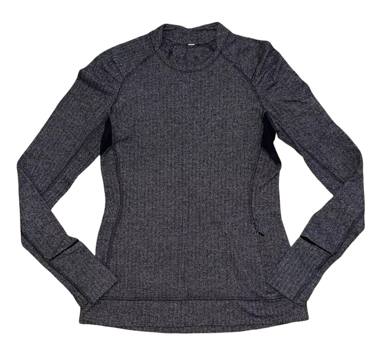 LULULEMON HERRINGBONE SHIRT SZ 4
