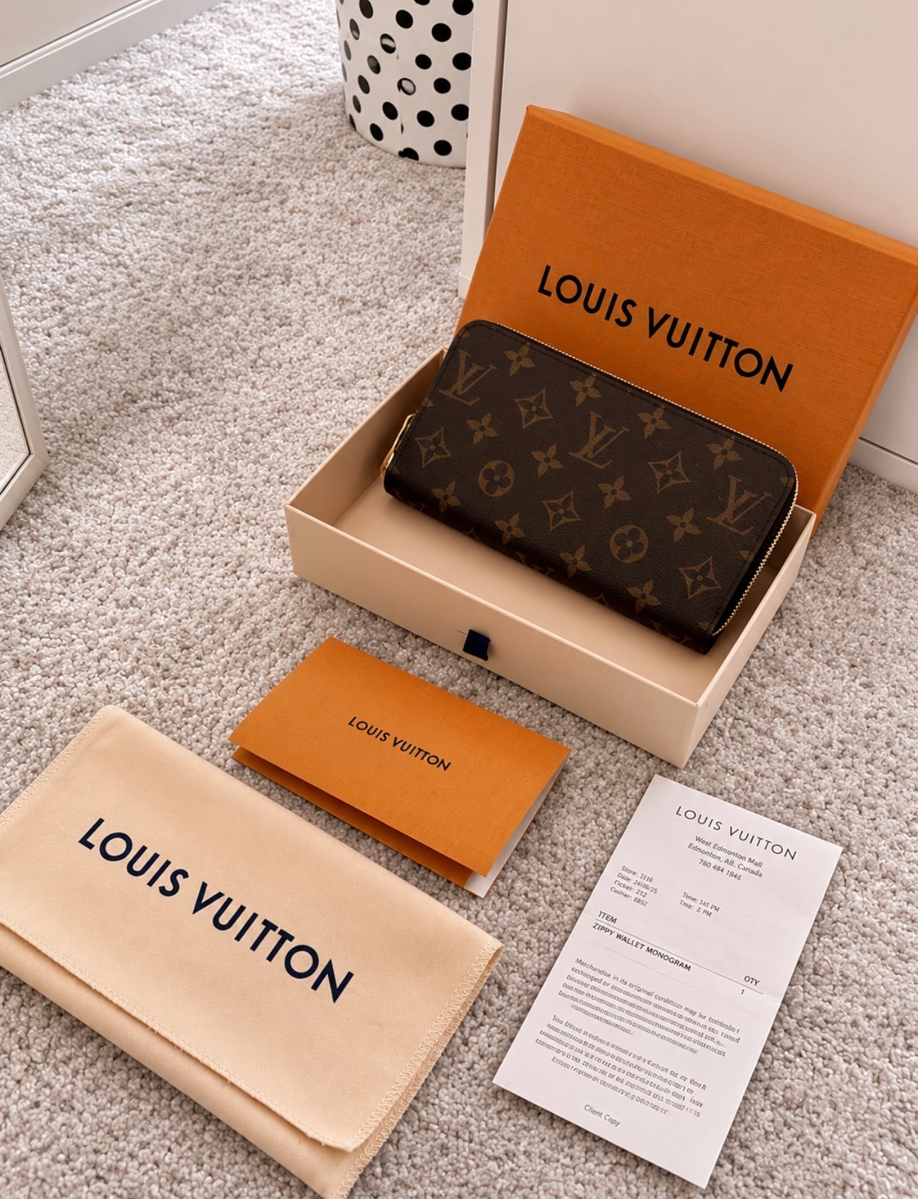 Louis Vuitton Zippy Wallet Monogram Canvas – Rose Ballerine Pink | Brand New with Receipt