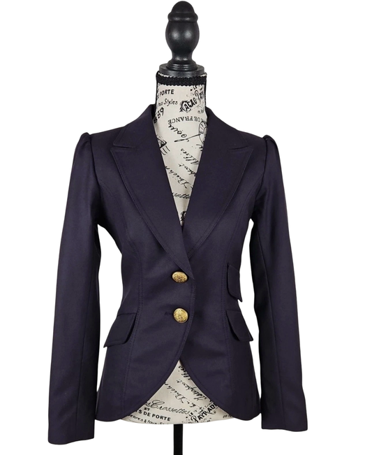 SMYTHE Navy Tailored Blazer – Size 6