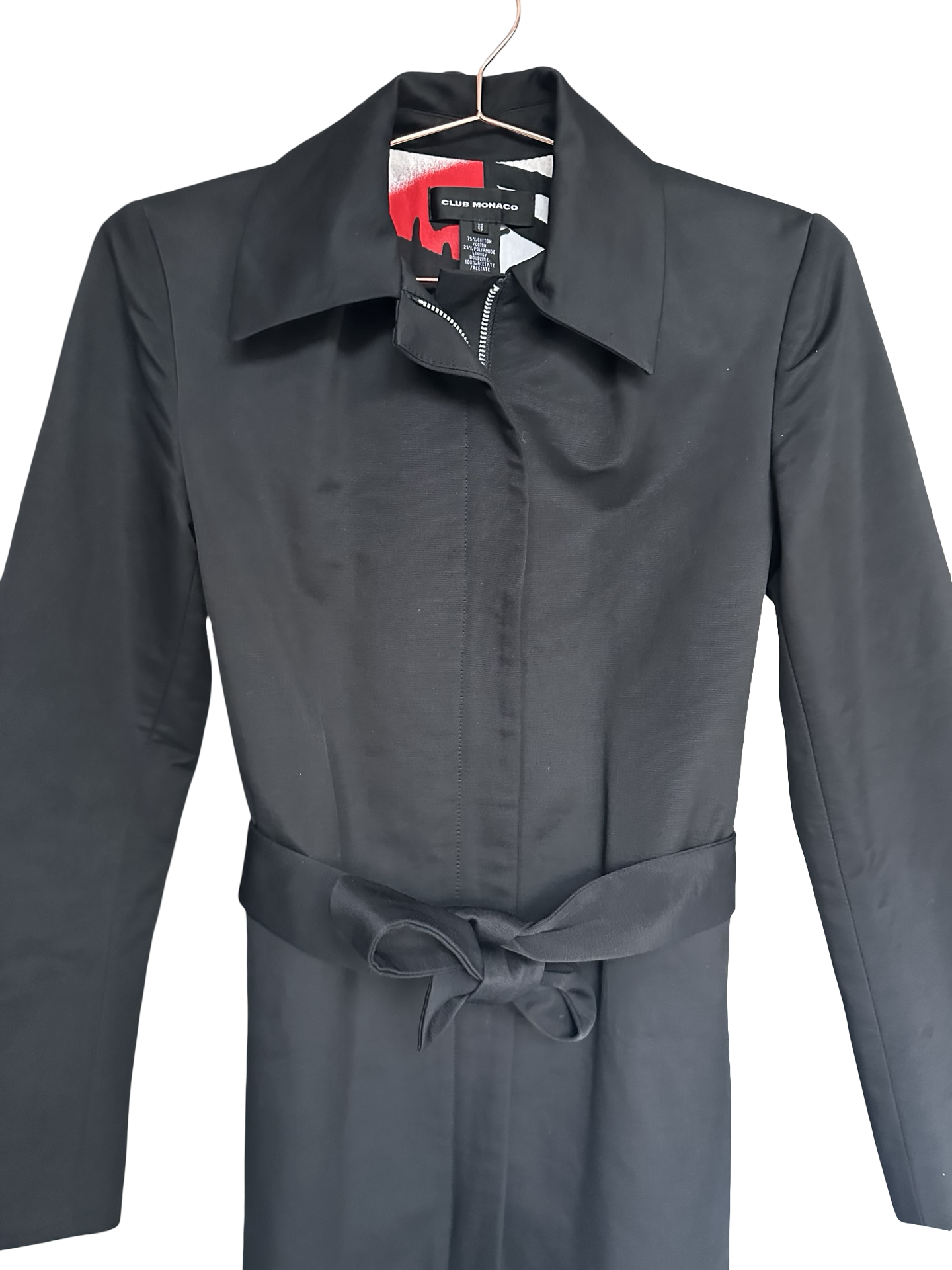 CLUB MONACO TRENCH XS