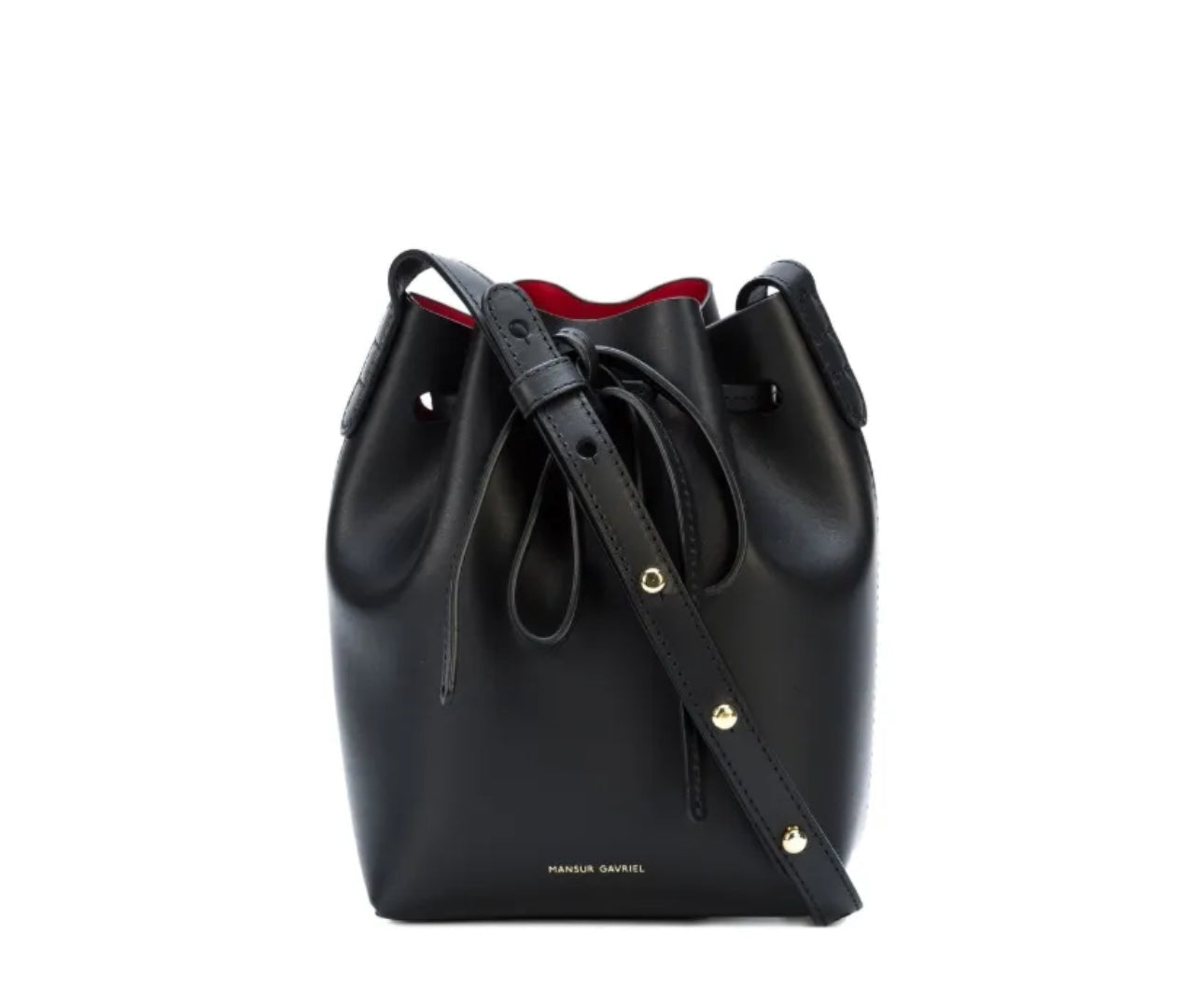 MANSUR GAVRIEL Mini Mini Bucket Bag 🖤