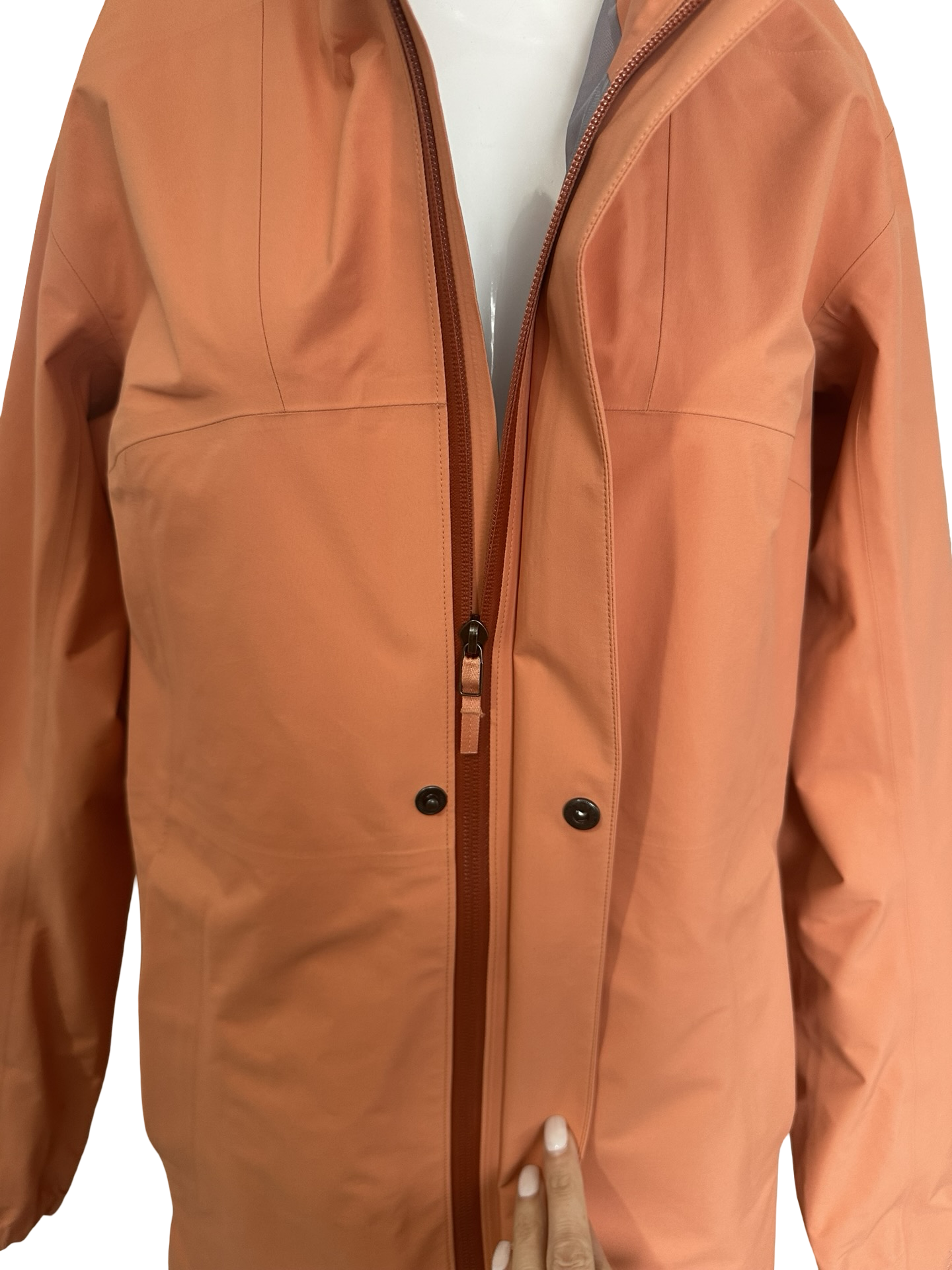 ARC’TERYX CODETTA GORE-TEX COAT – PEACH – SIZE L