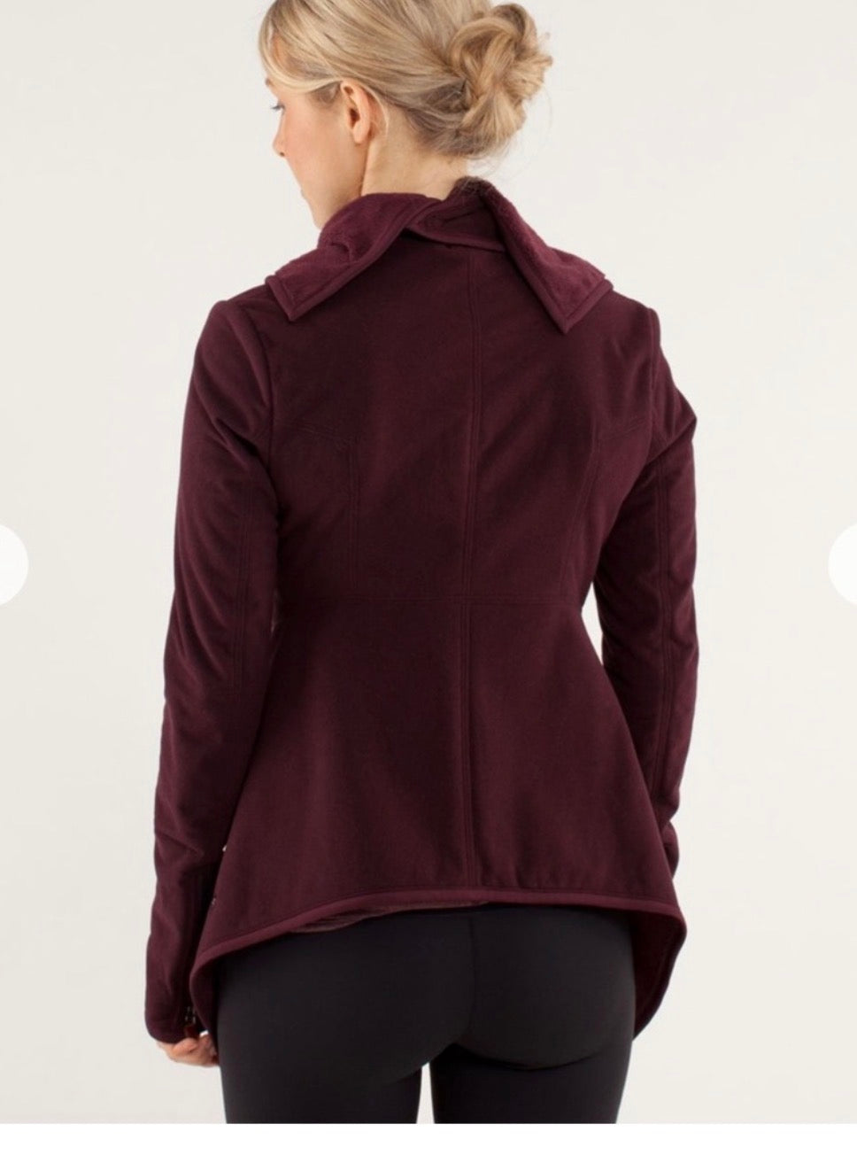 Lululemon Presence of Mind Jacket – Burgundy