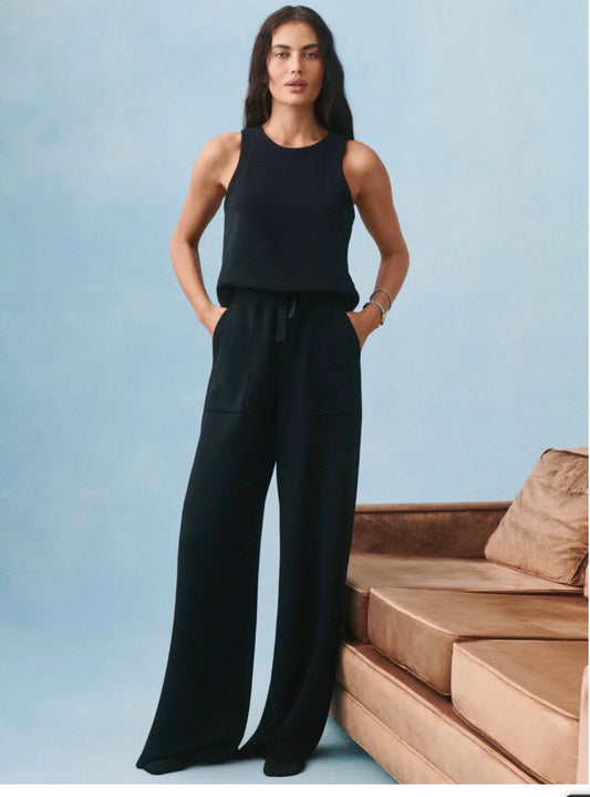 SPANX Black Romper — Size Large