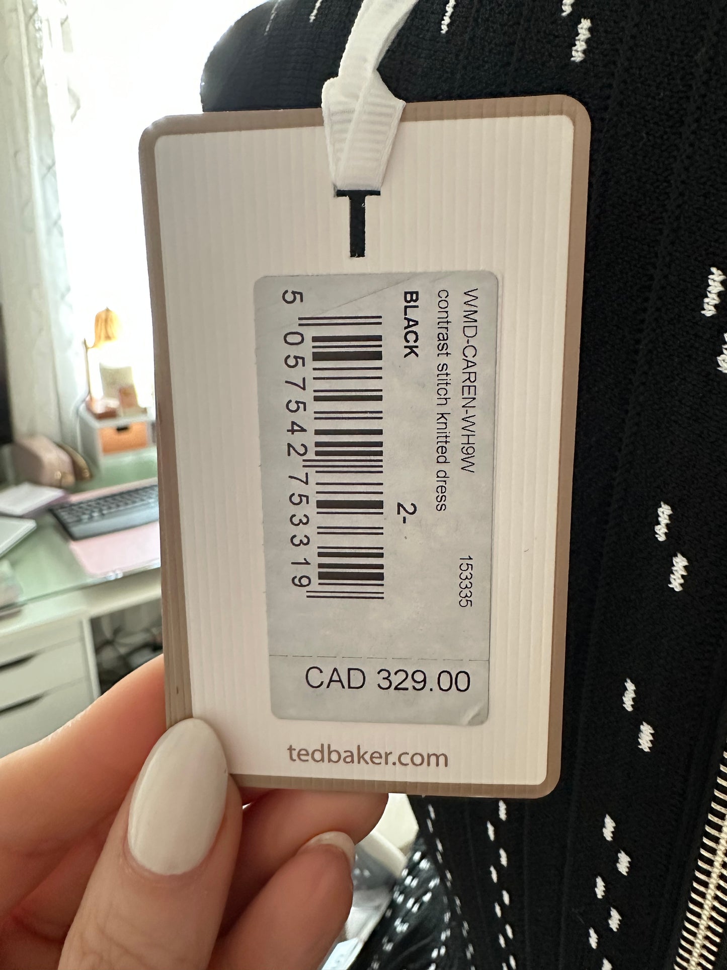Ted Baker Caren Knit Dress – Size 2 (US 6)