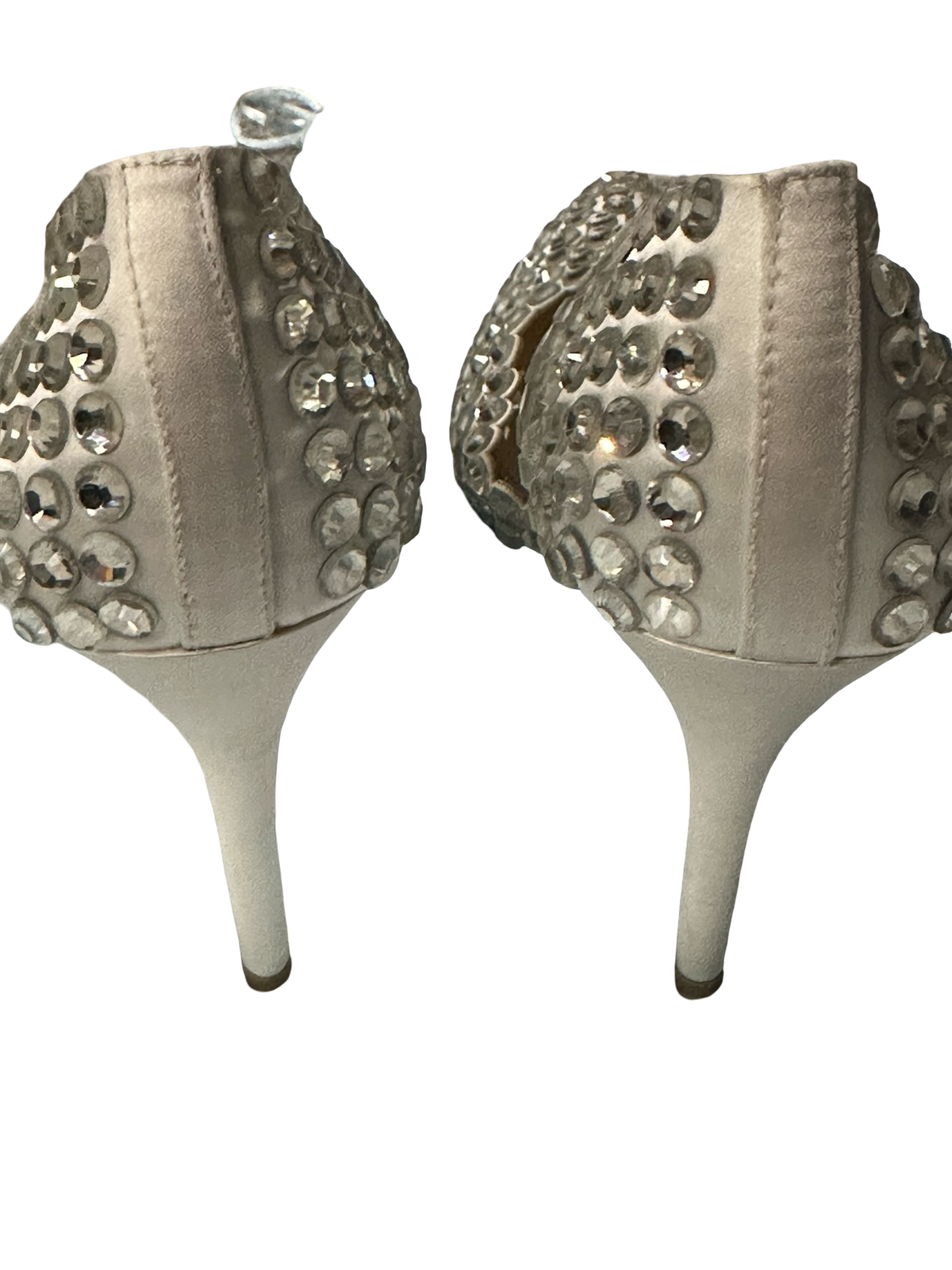 Jessica Simpson Happily Ever After Crystal Embellished Stiletto Heels 8.5