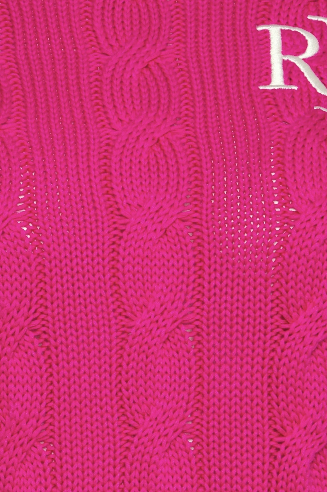 Ralph Lauren Pink Knit Sweater — Size Small