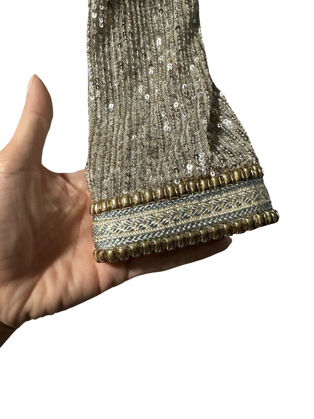 GUESS Sequin Embellished Long Sleeve Dress – Size Medium