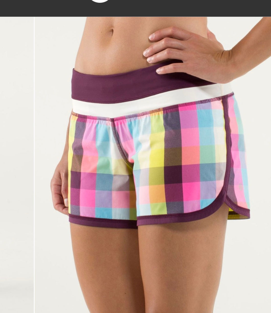 LULULEMON SHORTS SZ 4