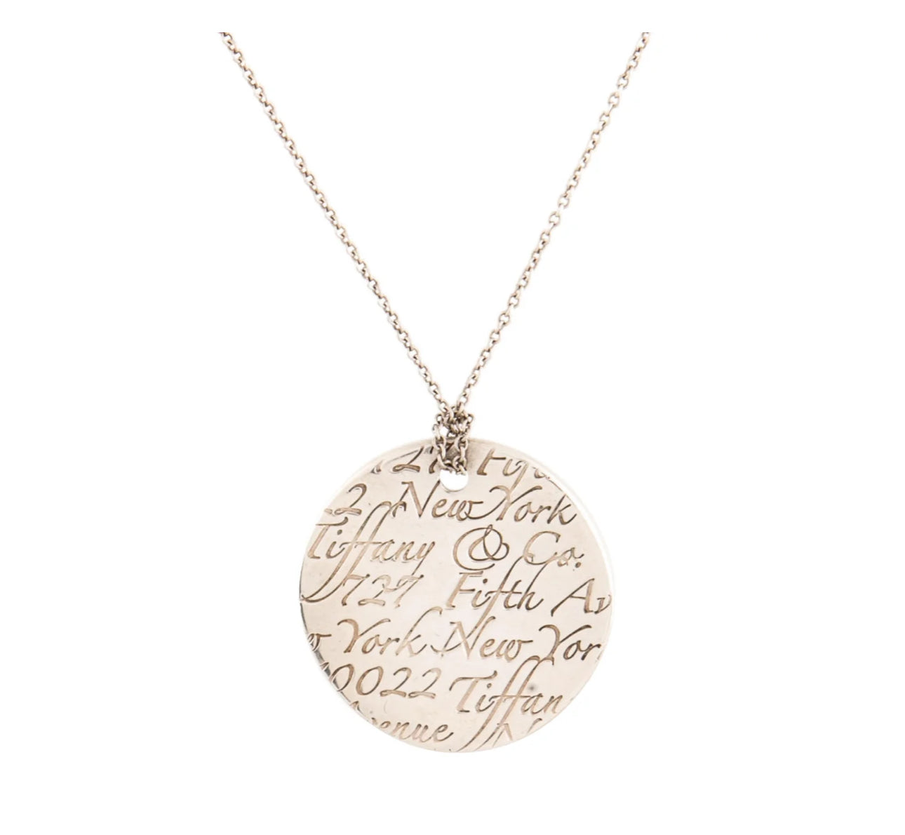 TIFFANY & CO NOTES COLLECTION NECKLACE