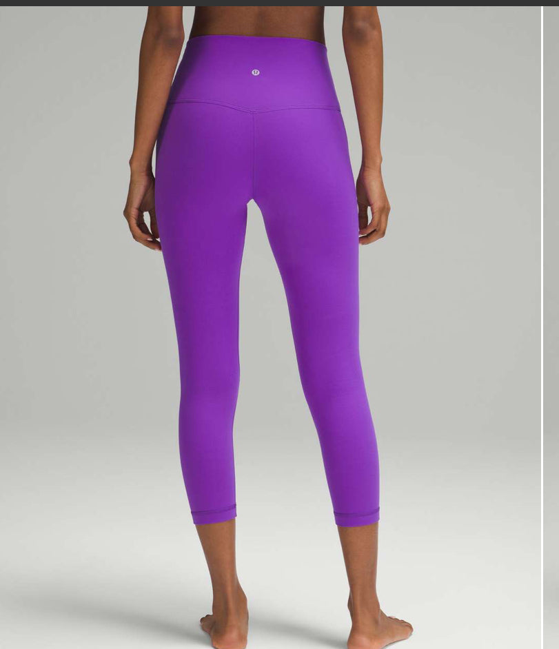 LULULEMON CROPS SZ 2