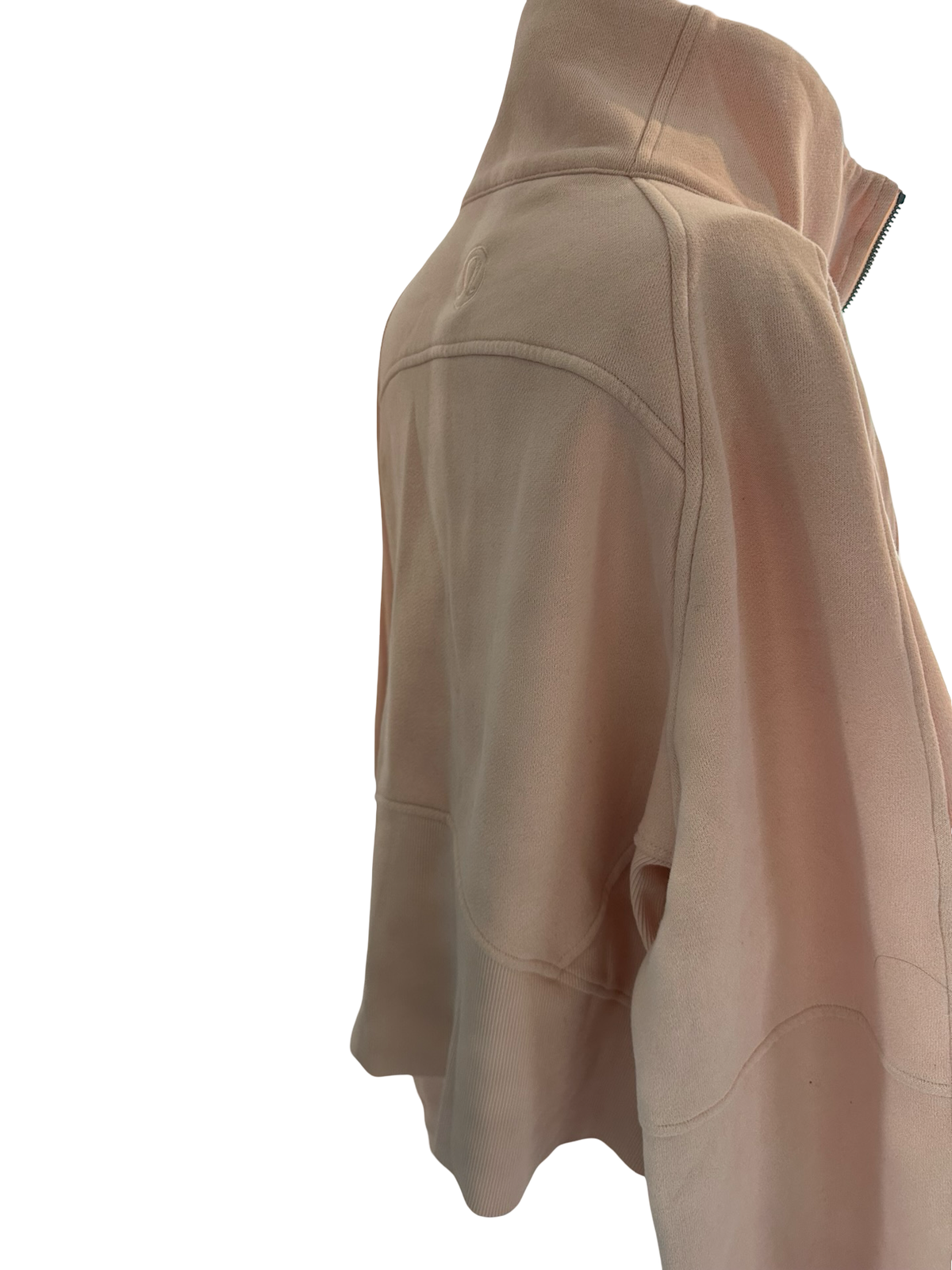Lululemon Soft Peach Half-Zip Pullover Sz m/l