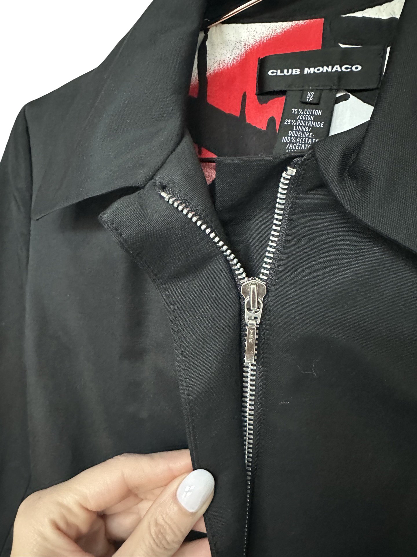 CLUB MONACO TRENCH XS
