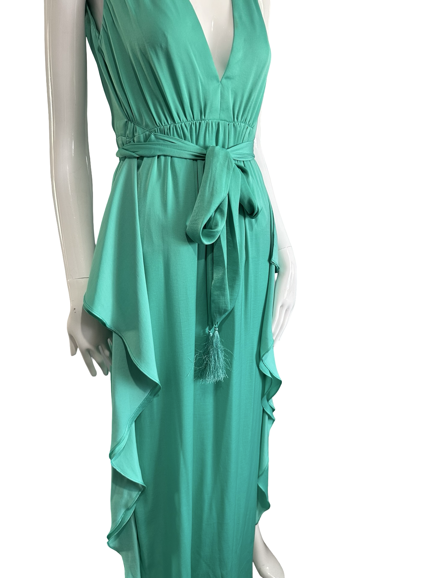 BCBG Max Azria Suzanne Turquoise Maxi Dress – Size 0 – New With Tags