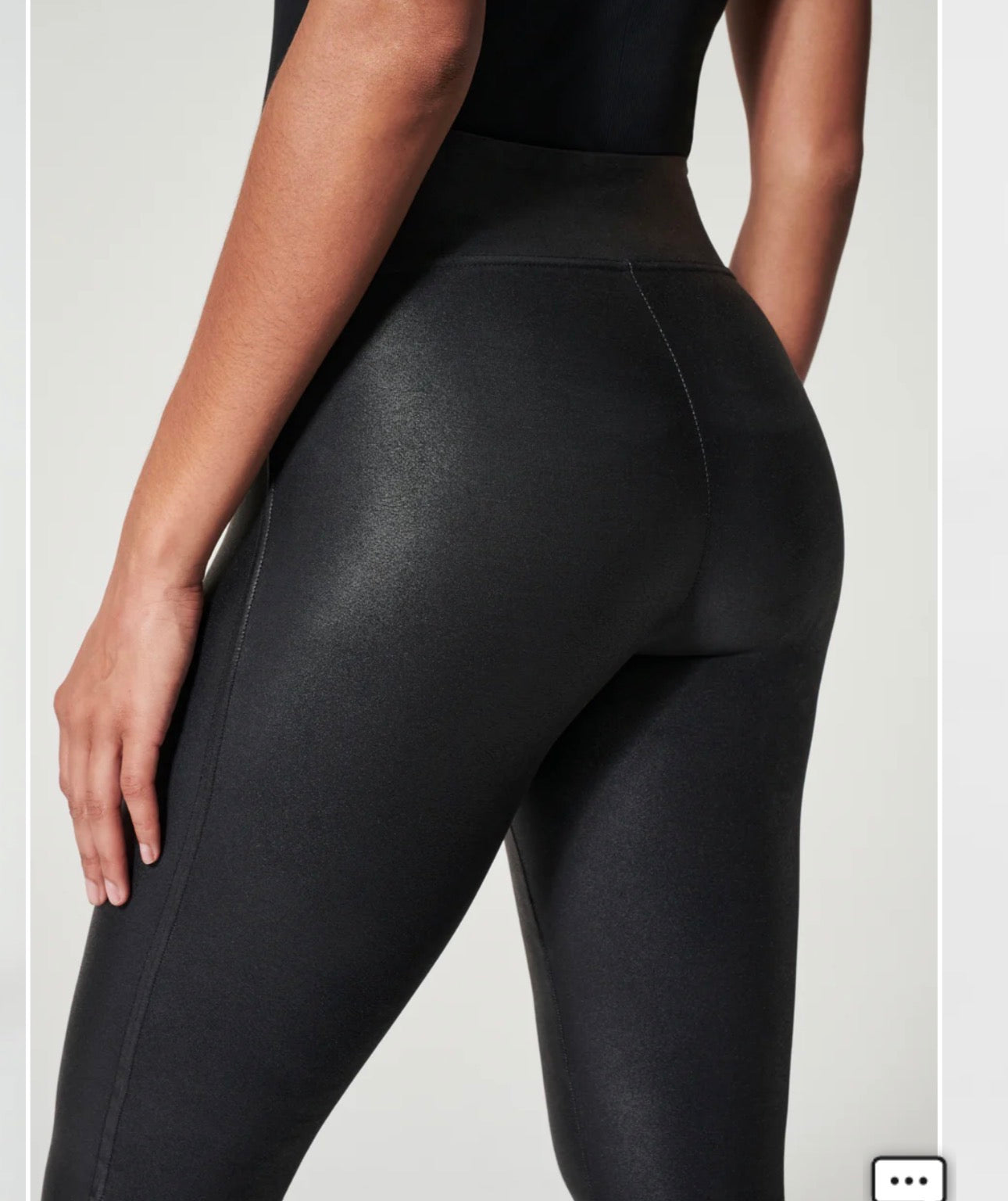 SPANX Faux Leather Leggings