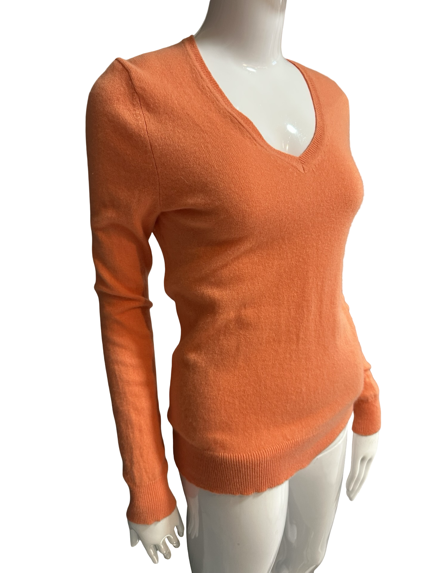 Lord & Taylor 100% Cashmere V-Neck Sweater – Medium