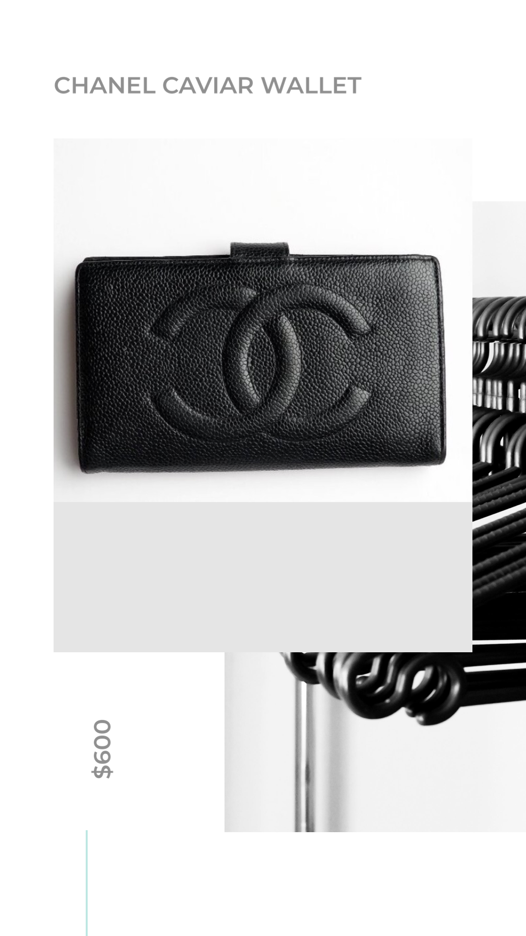 Chanel Caviar Wallet