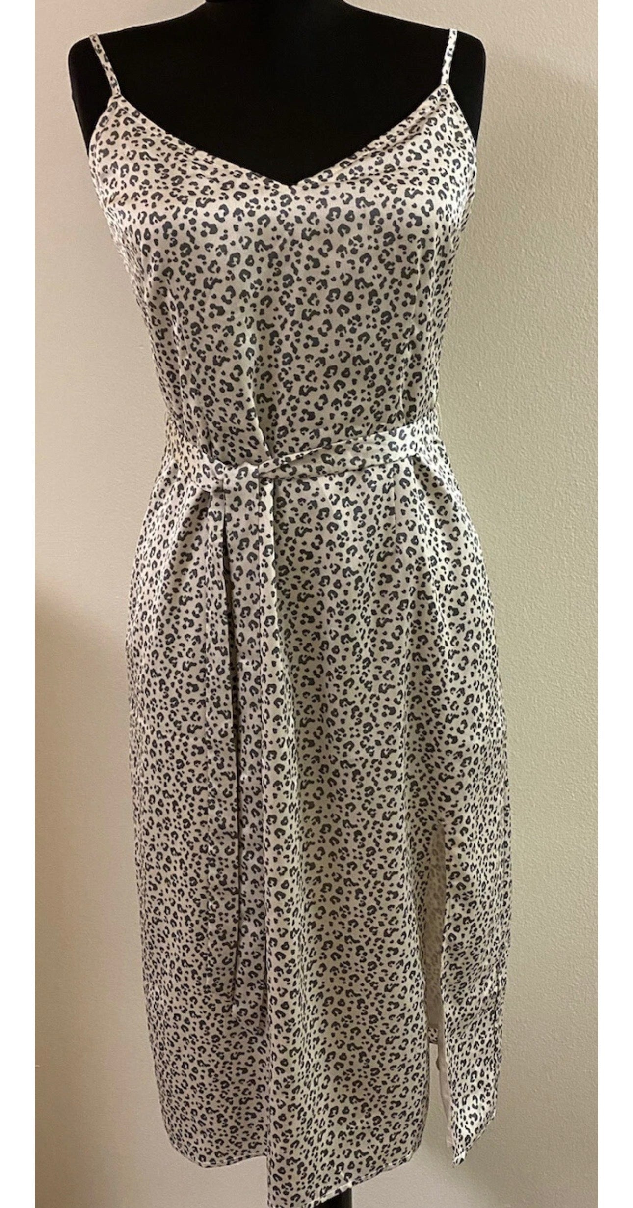 Abercrombie & Fitch Leopard Slip Dress – Size Small