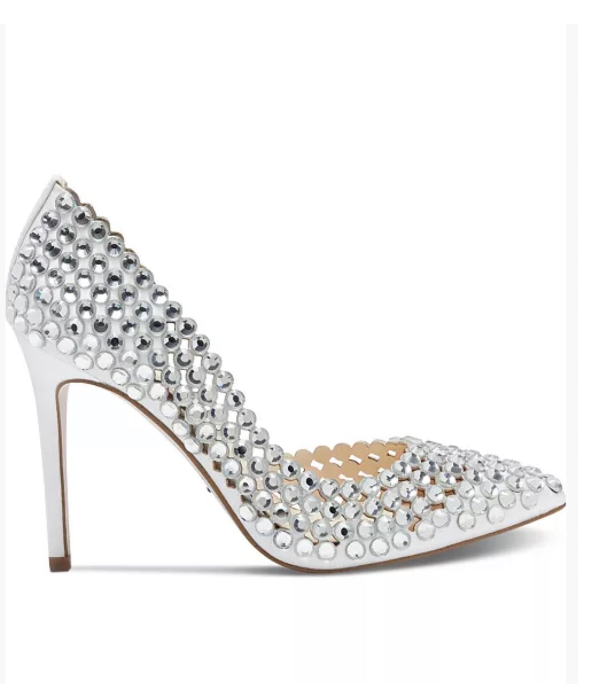 Jessica Simpson Happily Ever After Crystal Embellished Stiletto Heels 8.5