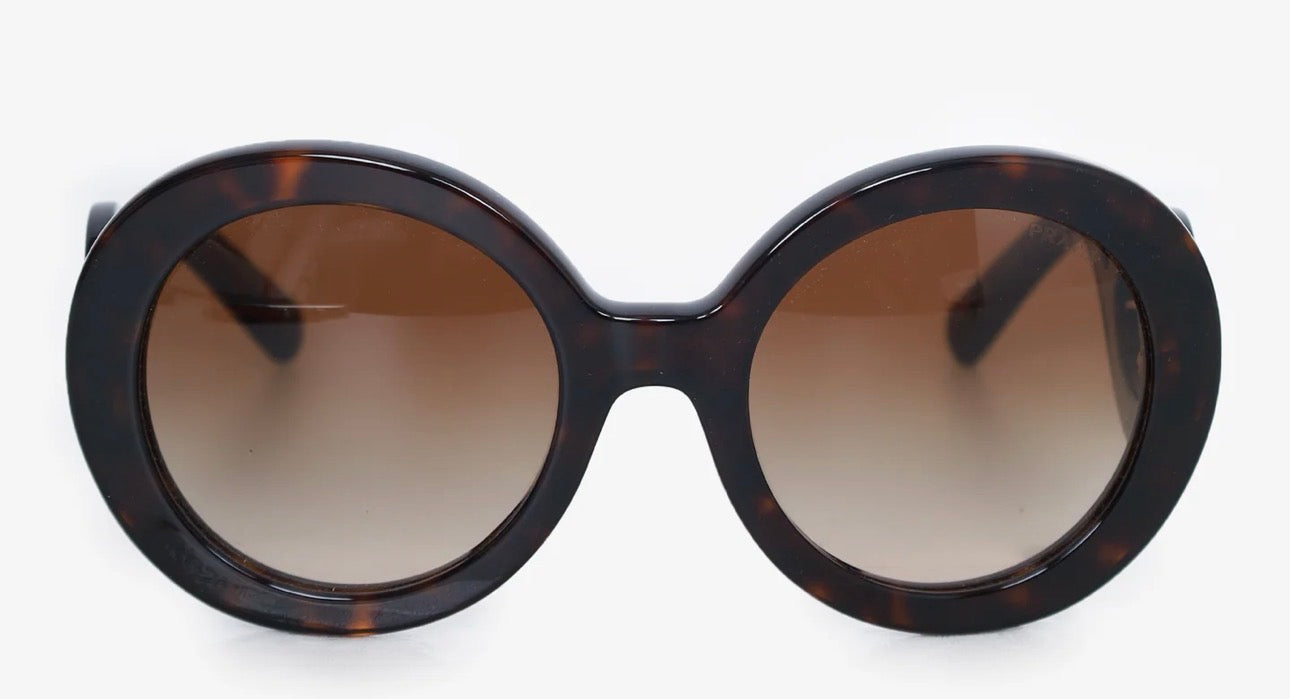 Prada Baroque Tortoiseshell Swirl Sunglasses