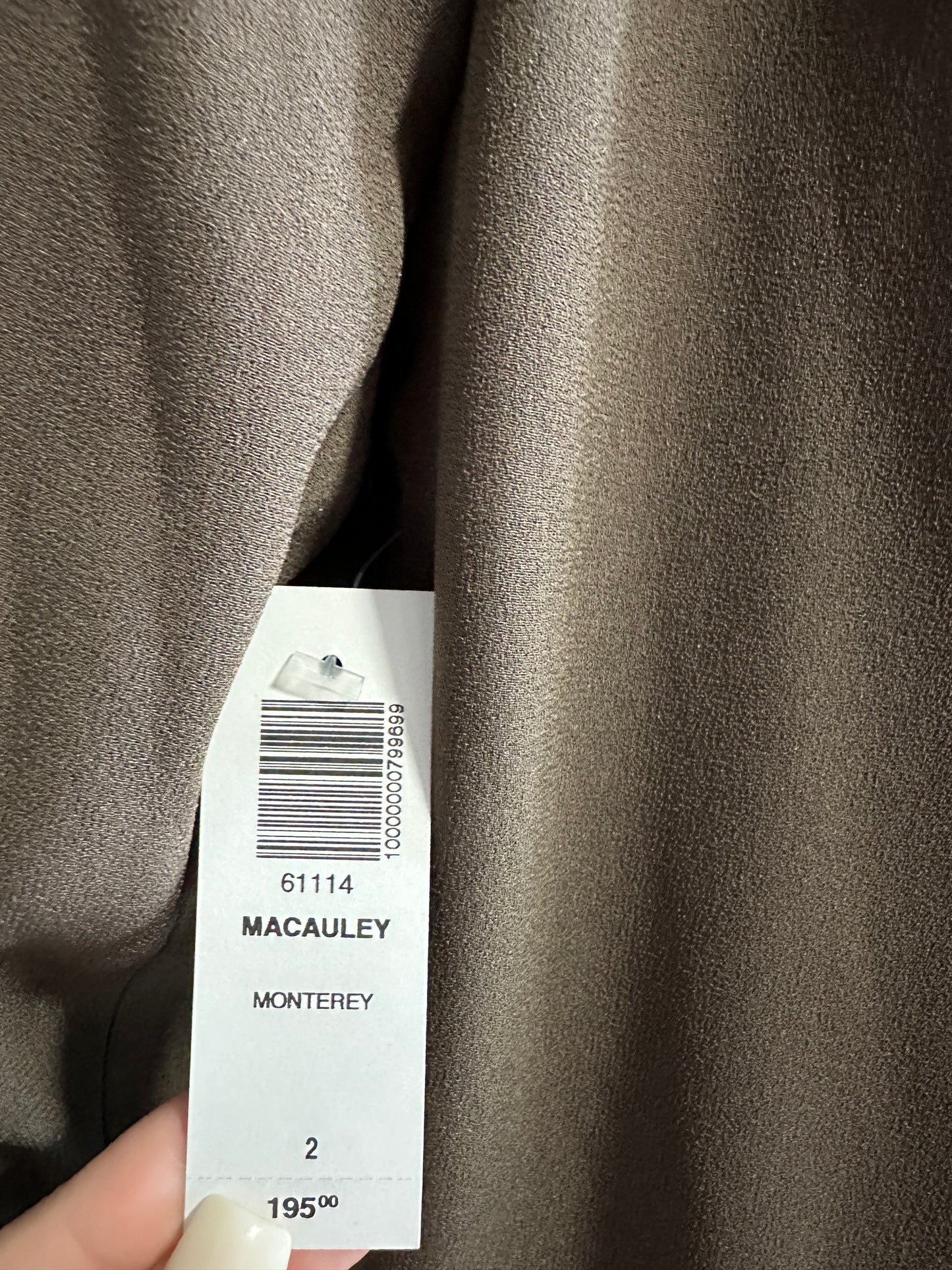 Babaton Macauley Blazer – Monterey | Size 2 | NWT