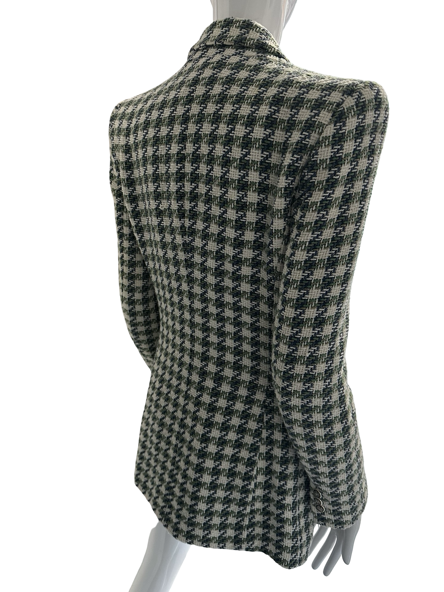 Zara Textured Double-Breasted Blazer Dress Small