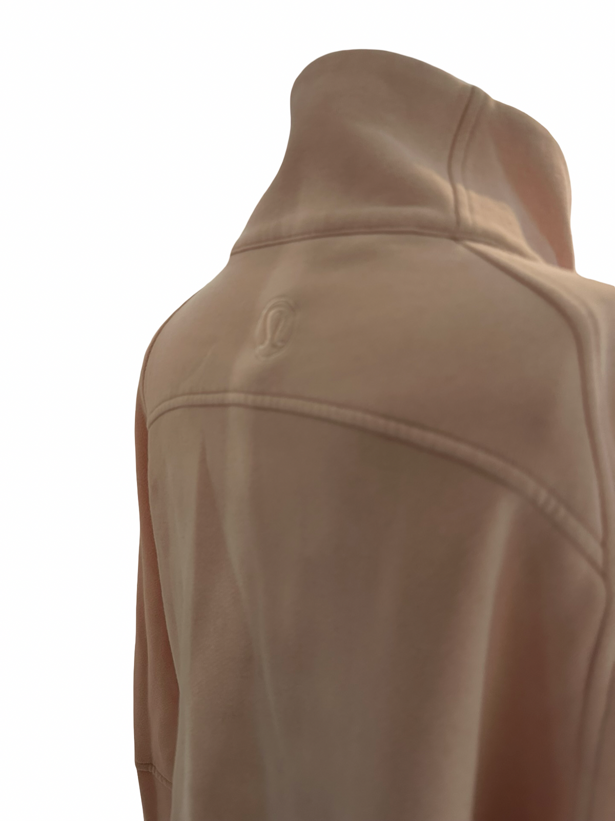 Lululemon Soft Peach Half-Zip Pullover Sz m/l