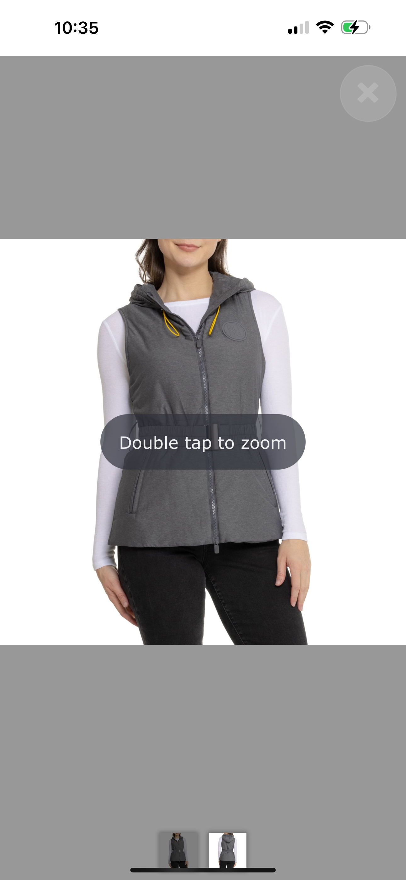 G FORE VEST XS