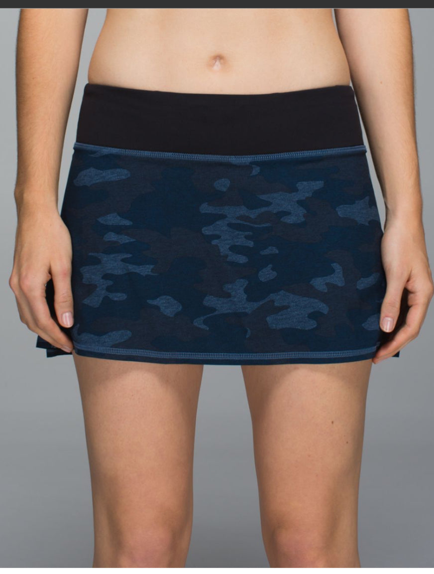 Lululemon Camo Skort Sz 6