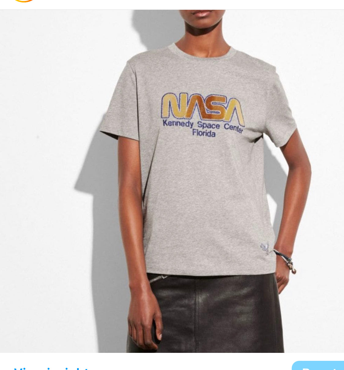 Coach NASA T-shirt Medium