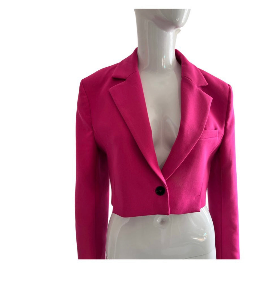 Zara Pink Short Blazer Size small