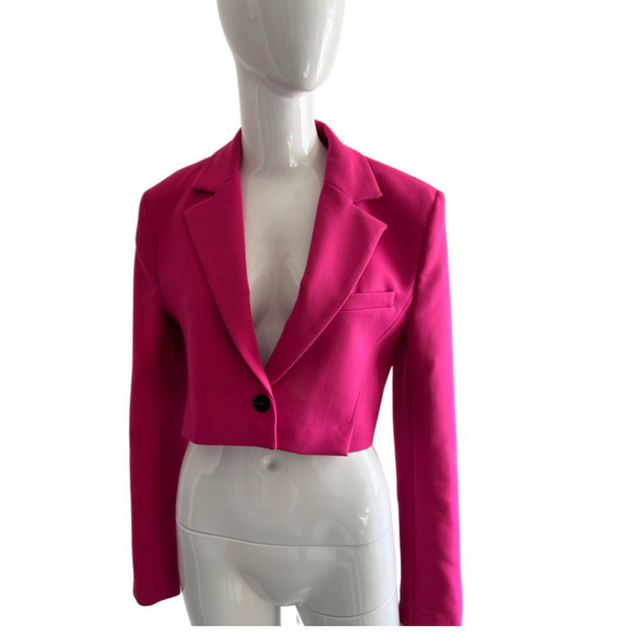 Zara Pink Short Blazer Size small