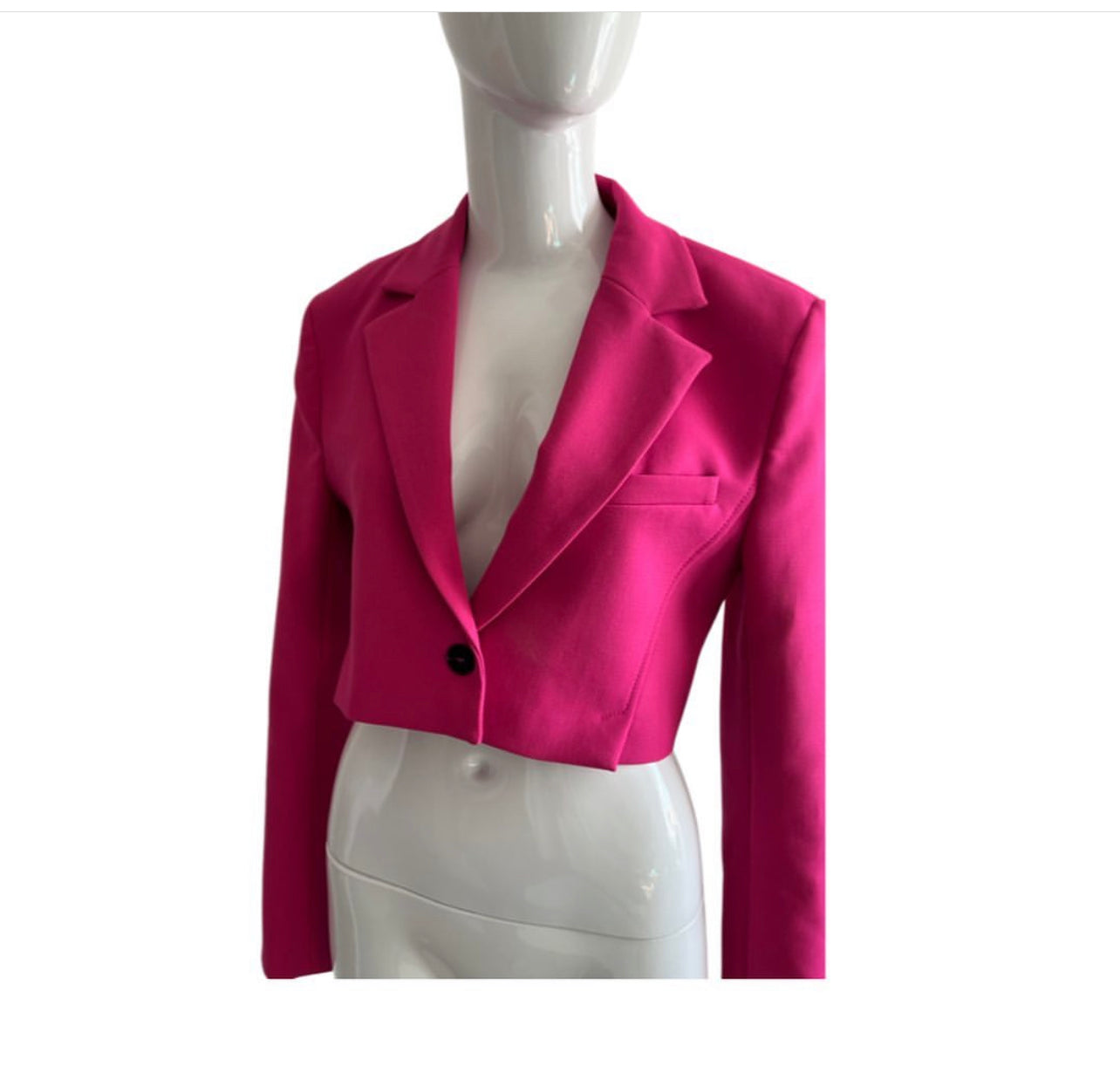 Zara Pink Short Blazer Size small