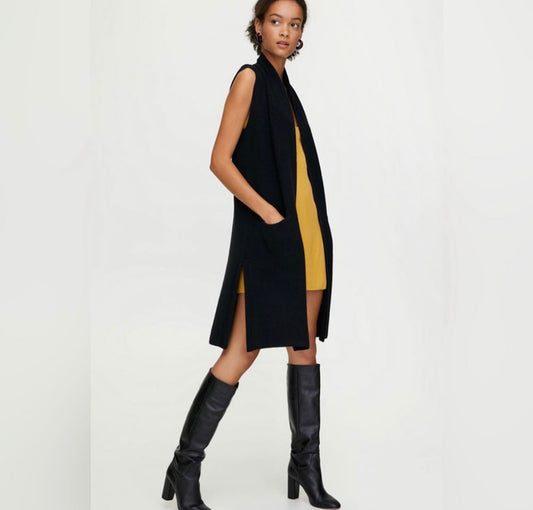 Aritzia Long Vest Size Large